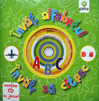 Invat alfabetul, Editura Gama, CD cu jocuri