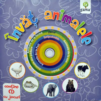 Invat animalele, Editura Gama, CD cu jocuri