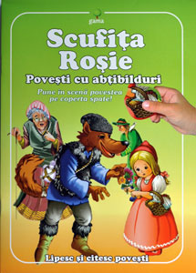 Scufita Rosie, poveste cu abtibilduri, Editura Gama