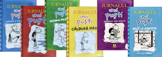 frequently Overcome Juggling Jurnalul unui pusti, Editura Art (volumul 1, 2, 3, 4, 5, 6) | Talente de  Năzdrăvani