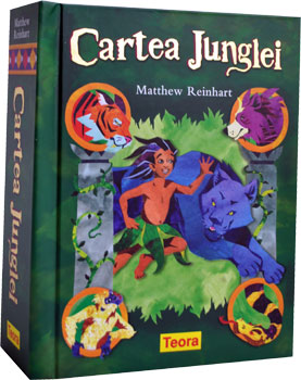 Cartea Junglei, poveste 3D, Editura Teora