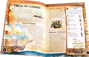 Pig Navy wash Corabia piratilor, carte 3D. Editura Teora | Talente de Năzdrăvani