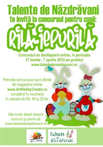 Concursul de creatie pentru copii Rila-Iepurila 