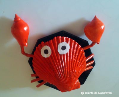 Crab. Craft Idea