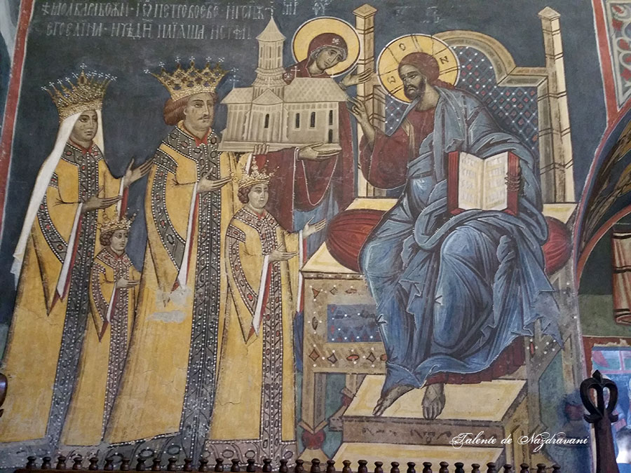 Petru Rareș - tabloul votiv de la mănăstirea Moldovița